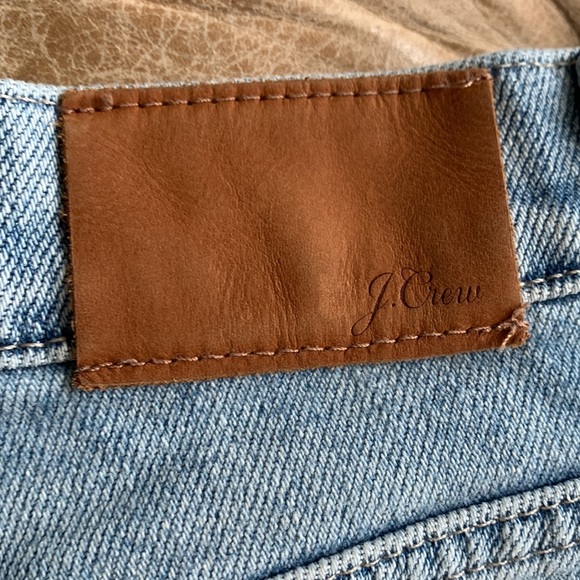 J Crew Slouchy Boyfriend Denim Jean Women 27 Floral Leg Patch - Picture 7 of 11